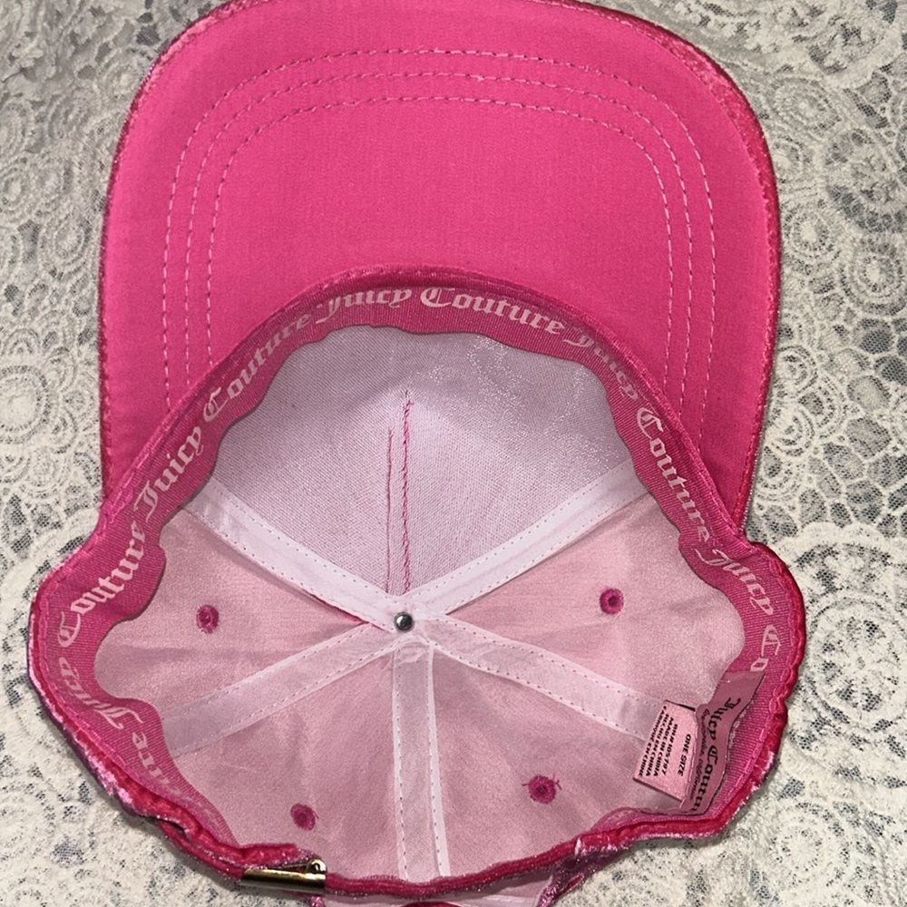 🛍️Stylish Juicy Couture Bling Cap - Picture 3 of 4